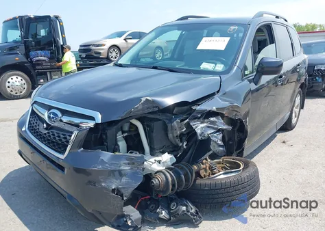 2016 Subaru Forester 2.5I Premium from USA, damaged, VIN JF2SJADC9GH529699